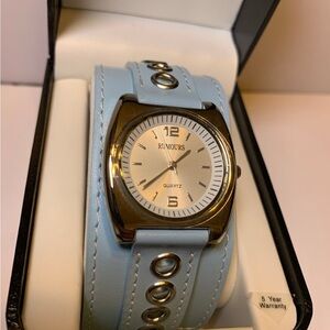 Rumours Silver and Blue Watch